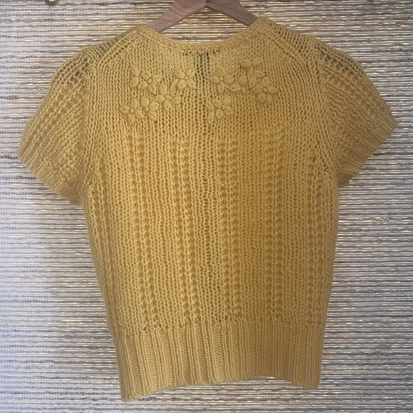 Lucky Brand Wool Sweater in Yellow - Picture 3 of 4